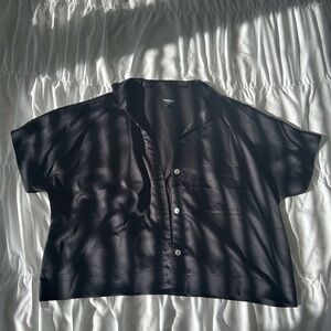Express Black Short Sleeve Shirt